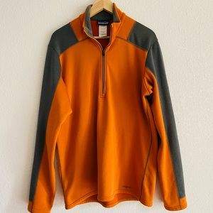 Men’s Patagonia Orange and Gray Jacket/Sweater